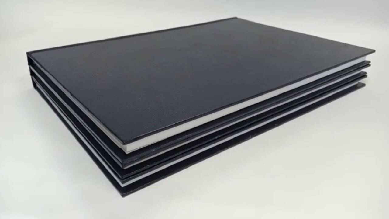 Book Binding – hardcover case binding with sturdy, elegant covers