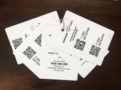 KHUE TU - Sales Document card 1- Design and Printing