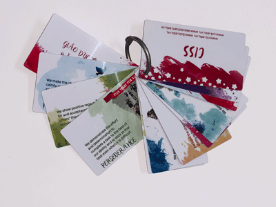 Educational Flashcard KHUE TU - Flash card 2 - design and printing
